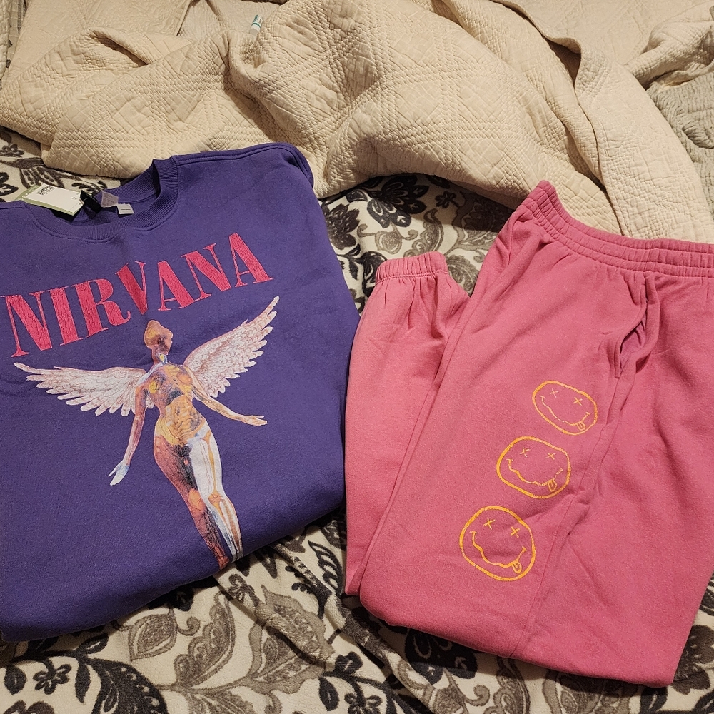 Nirvana set h&m new